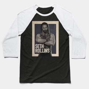 Seth Rolliins Vintage Baseball T-Shirt